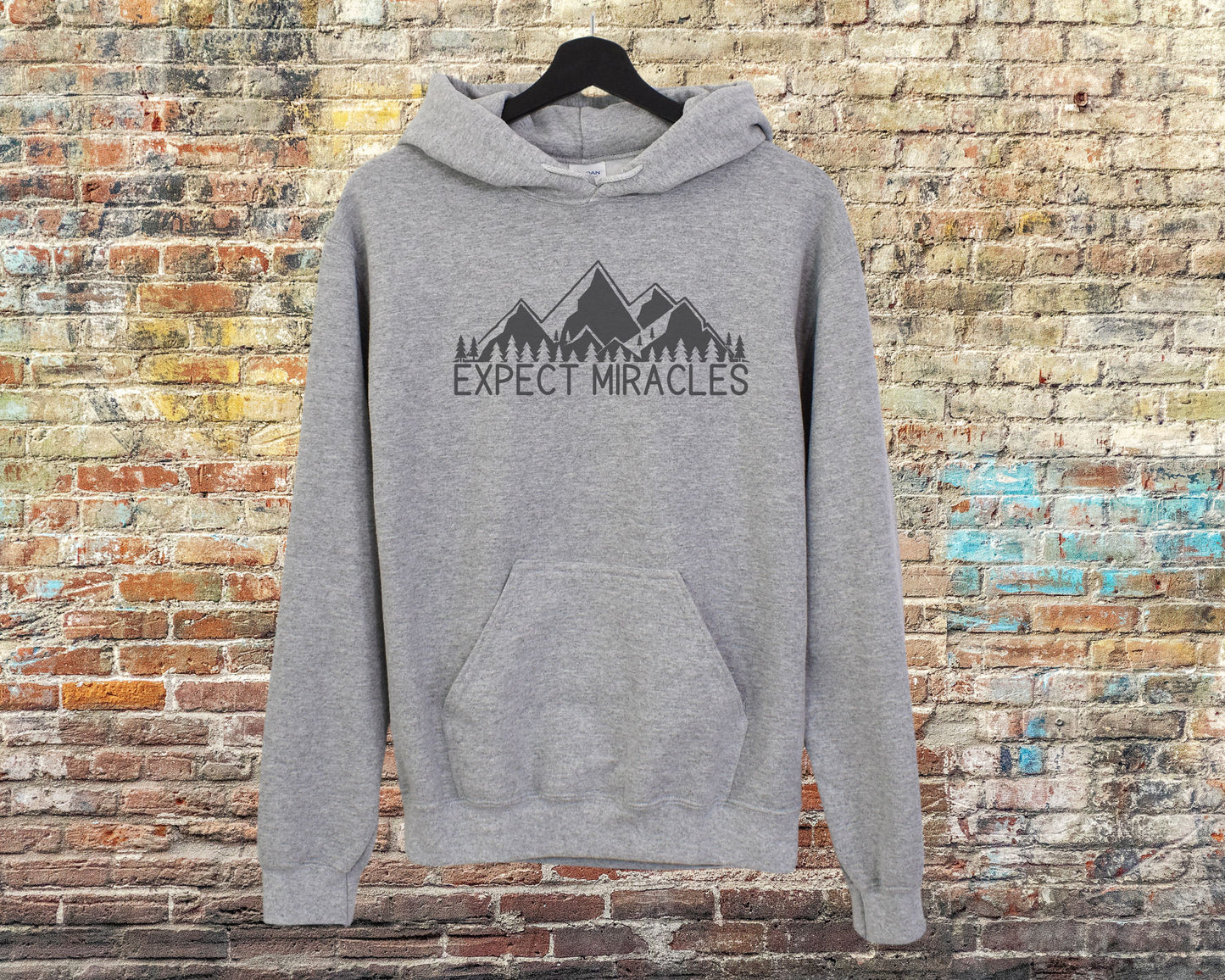Expect Miracles Inspirational Hoodie
