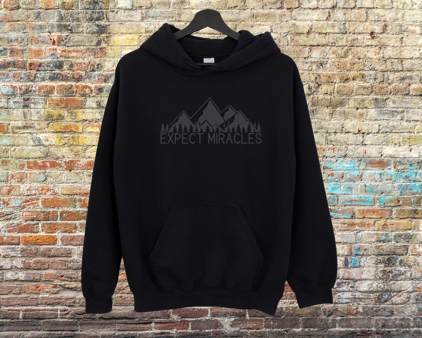 Expect Miracles Inspirational Hoodie
