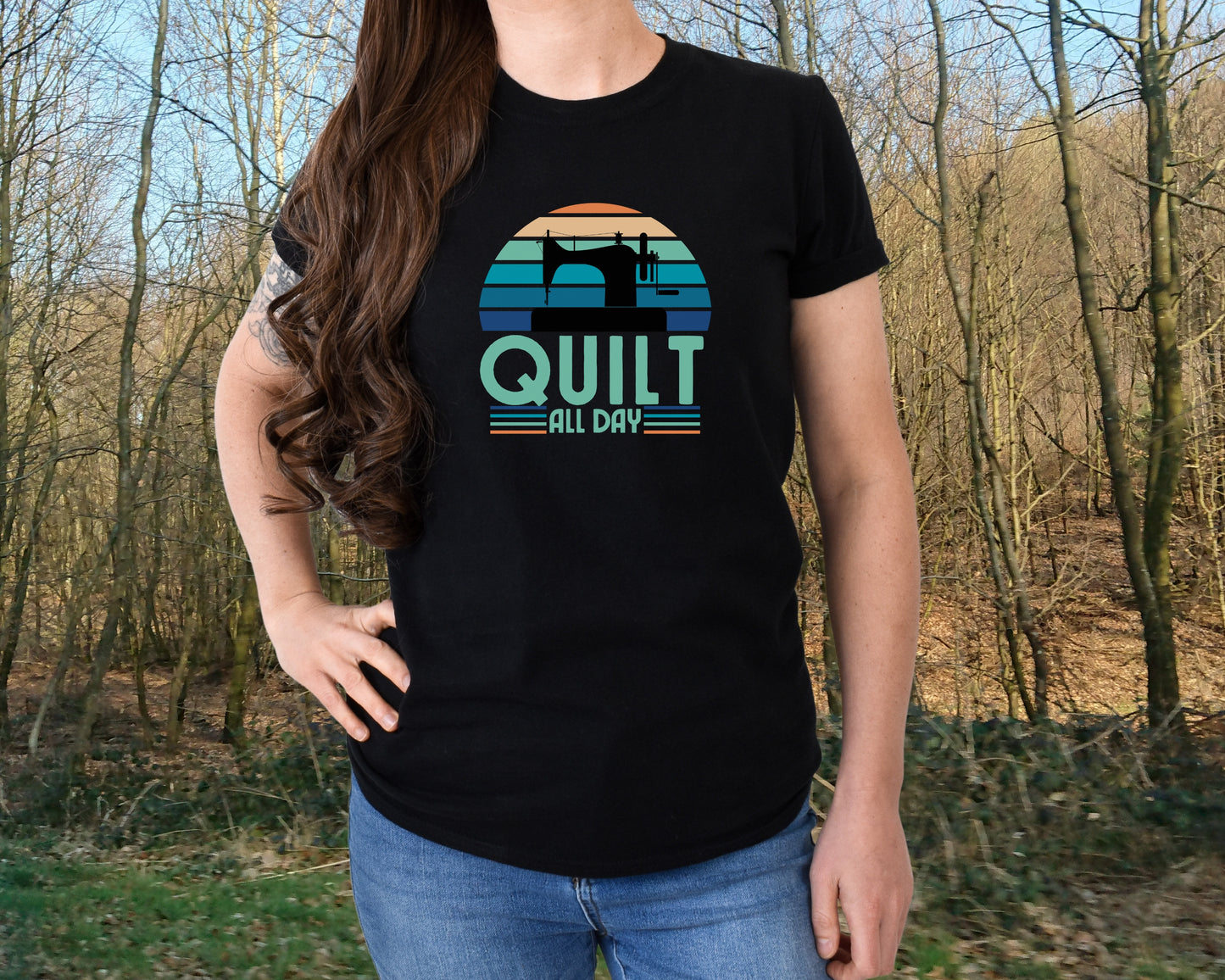 Quilt All Day T-shirt