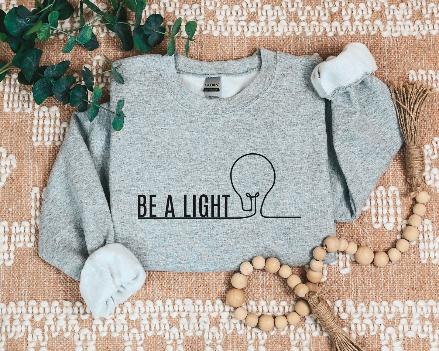 Be a Light Crewneck Sweatshirt