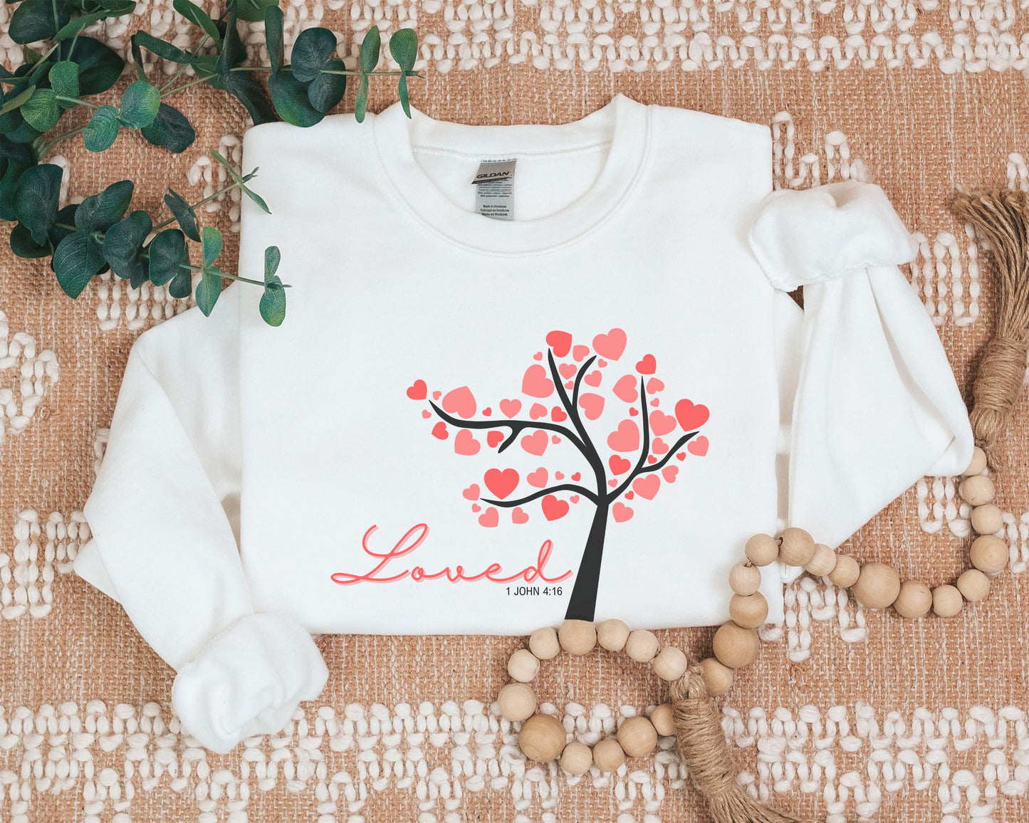 "Loved" Crewneck Sweatshirt