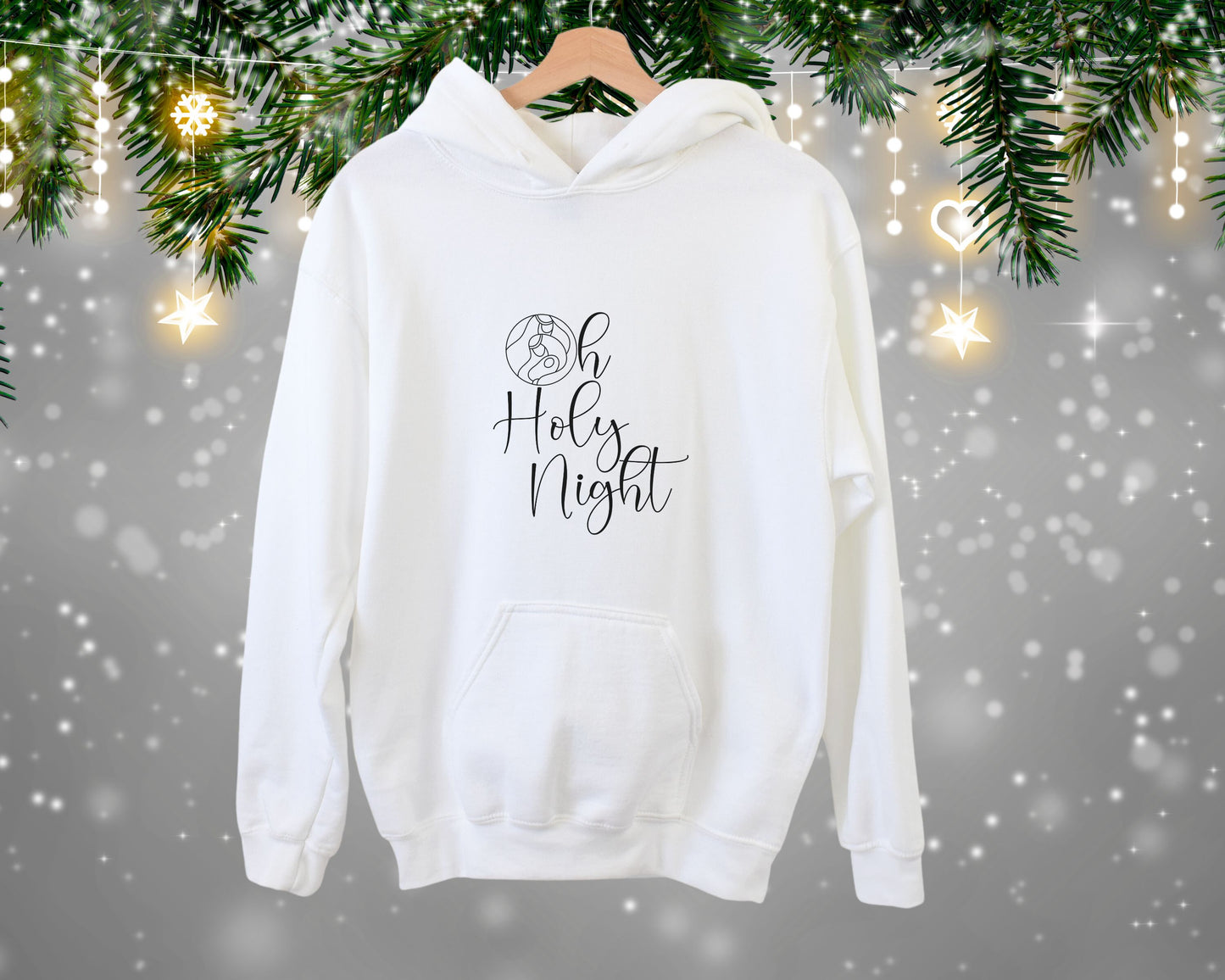 Oh Holy Night Christmas Hoodie