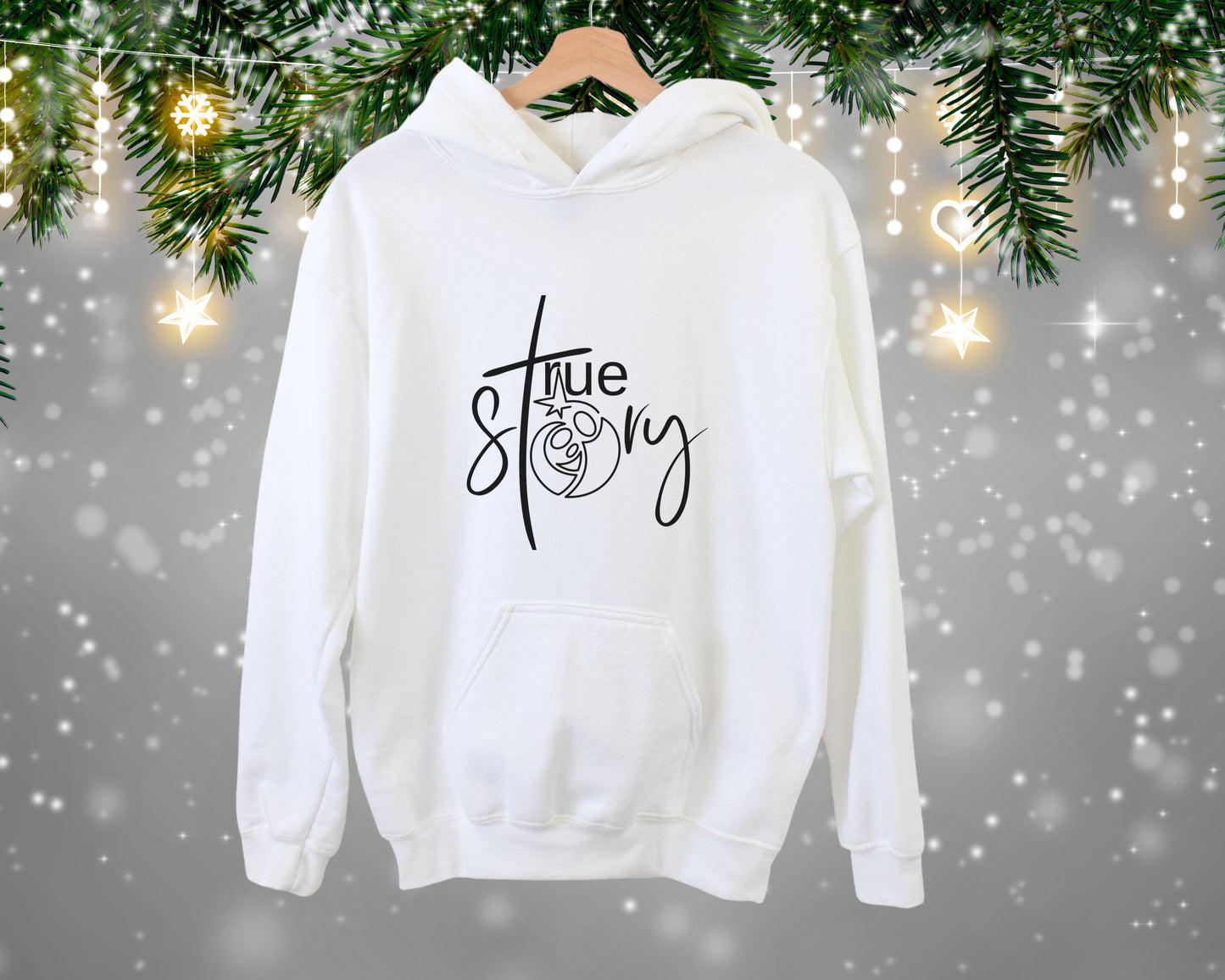 True Story, Christian Christmas Hoodie