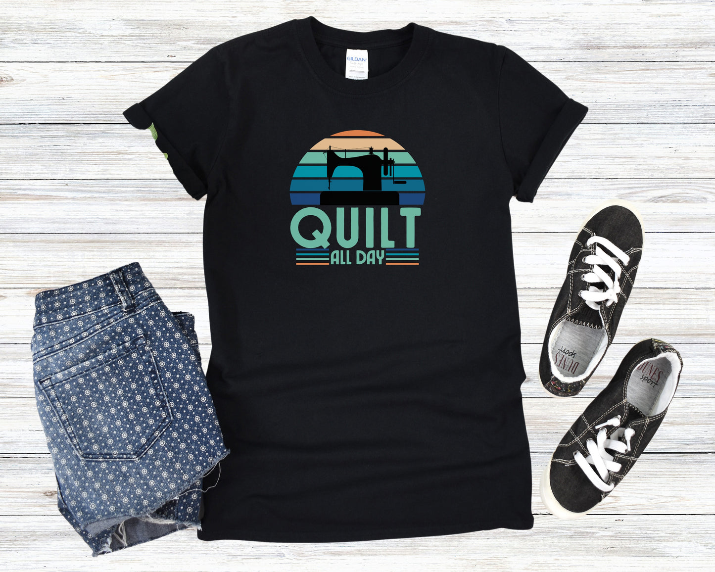 Quilt All Day T-shirt