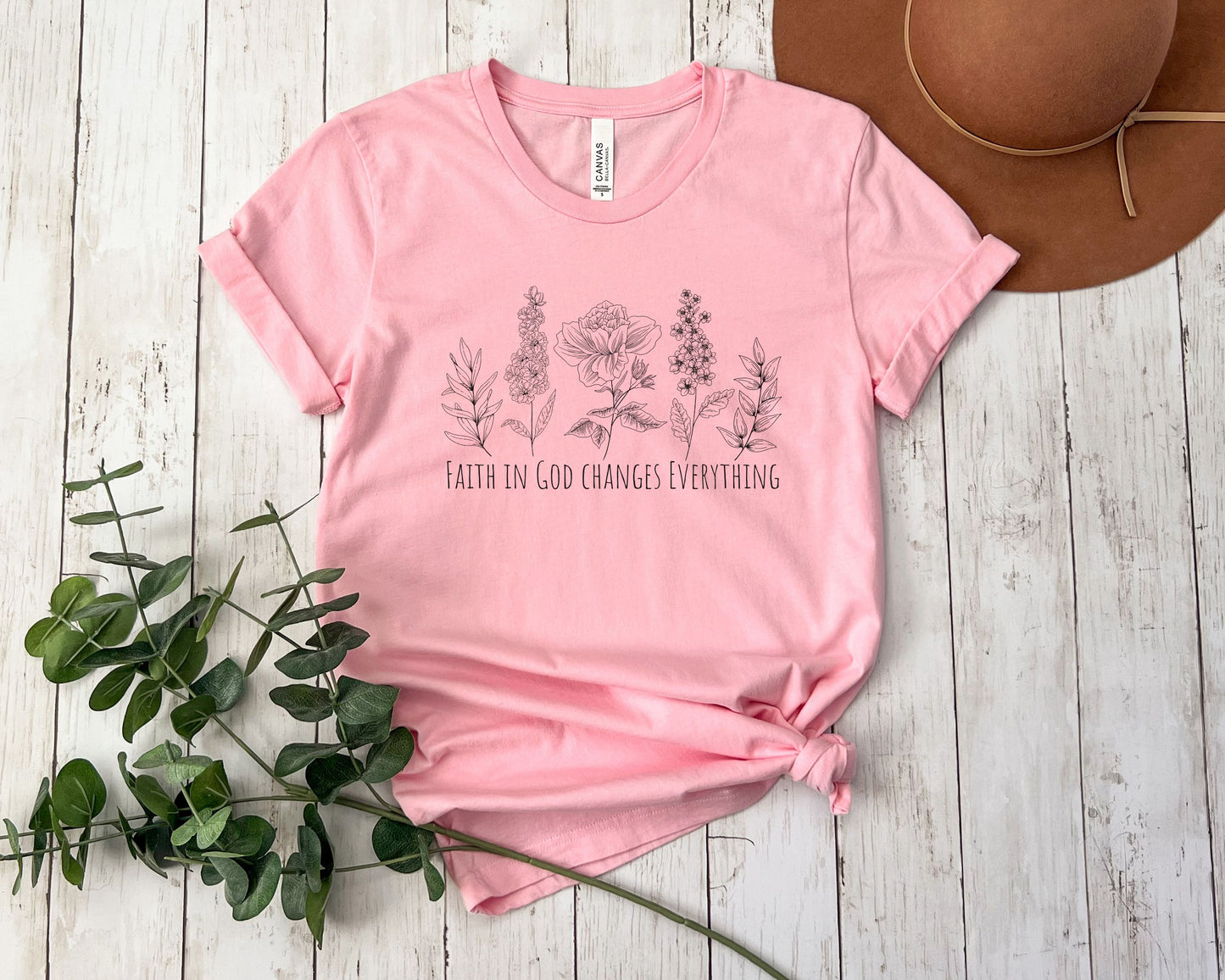 Faith in God Changes Everything T-shirt