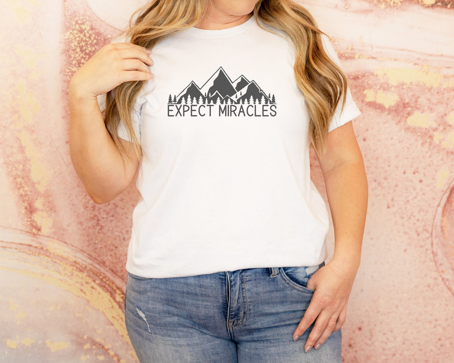 Expect Miracles Tee- Christian Unisex T-Shirt