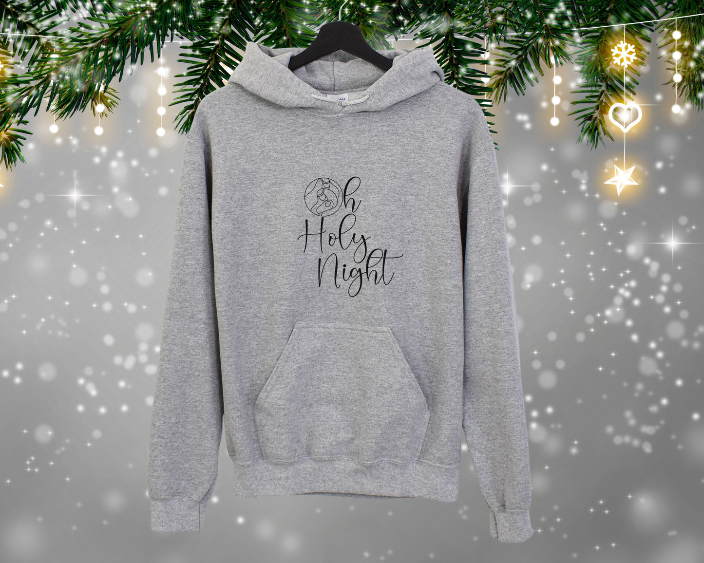 Oh Holy Night Christmas Hoodie