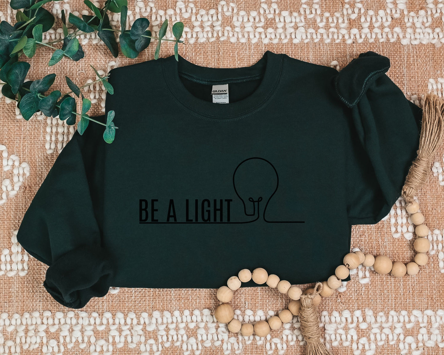 Be a Light Crewneck Sweatshirt