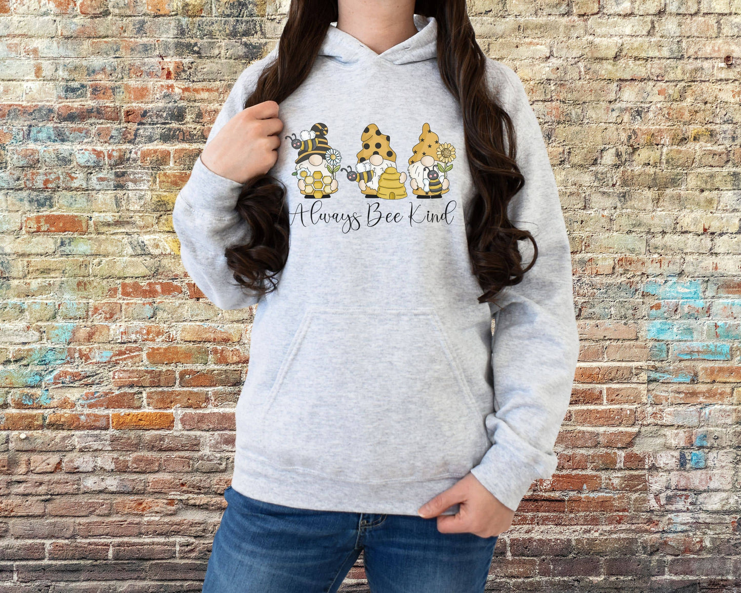 Always Bee Kind Gnome Hoodie