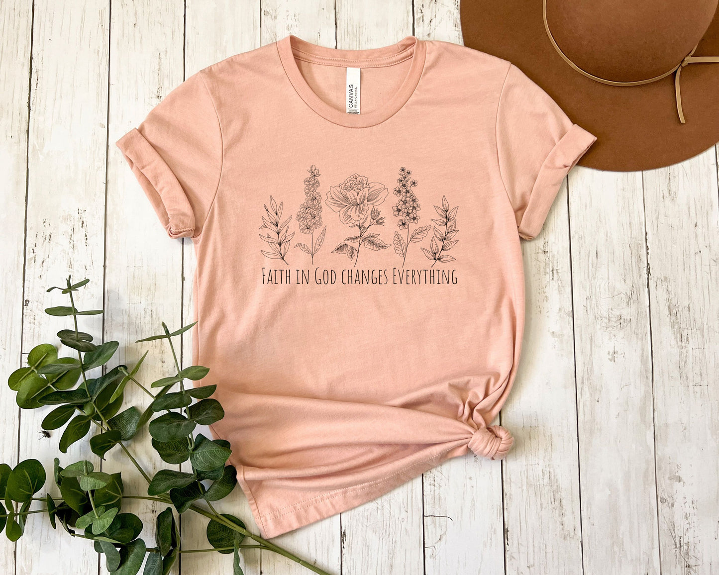 Faith in God Changes Everything T-shirt