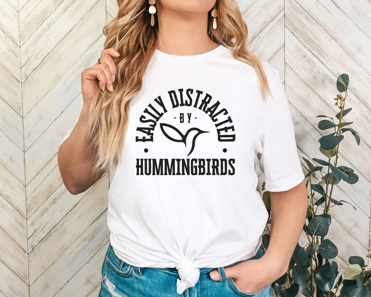Easily Distracted By Hummingbirds T-Shirt