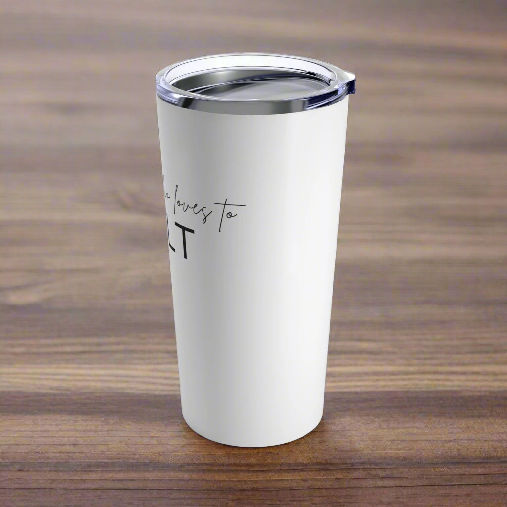 Just a Girl Who Loves to Quilt 20oz Tumbler