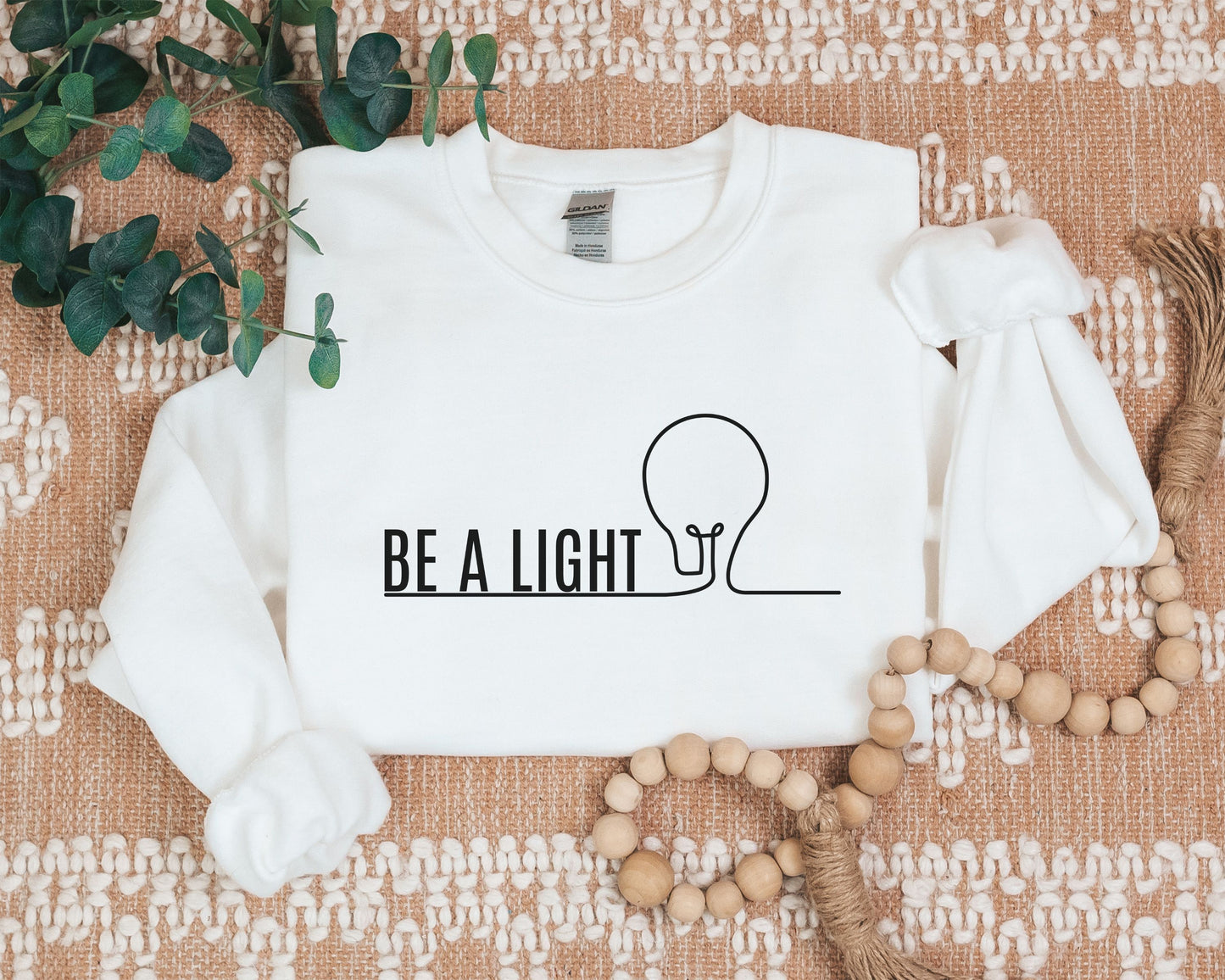 Be a Light Crewneck Sweatshirt