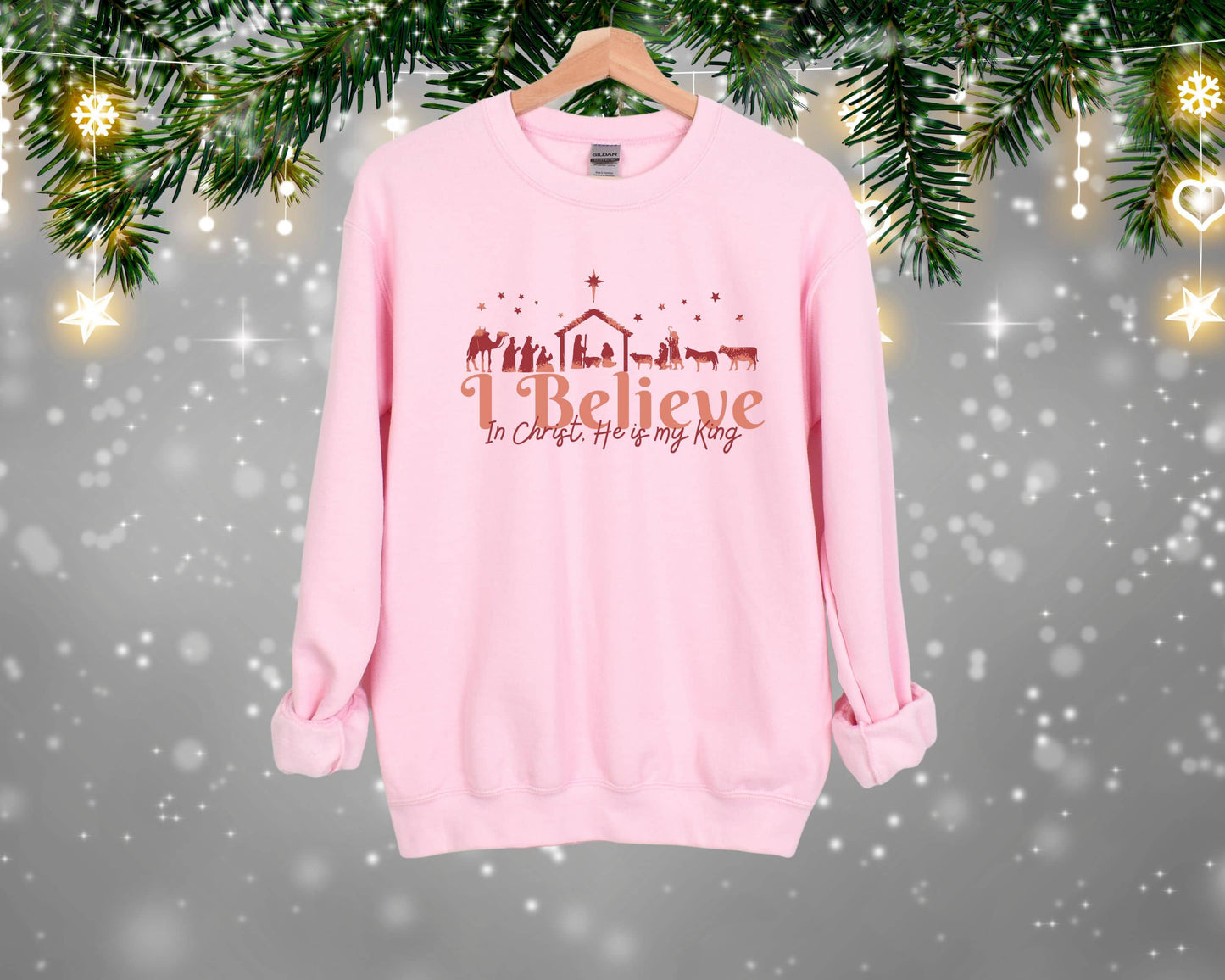 I Believe, Spirit of Christmas Crewneck Sweatshirt