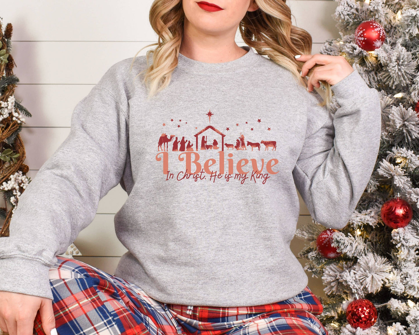 I Believe, Spirit of Christmas Crewneck Sweatshirt
