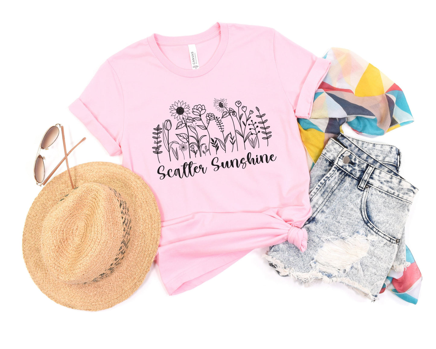 Scatter Sunshine Inspirational T-Shirt