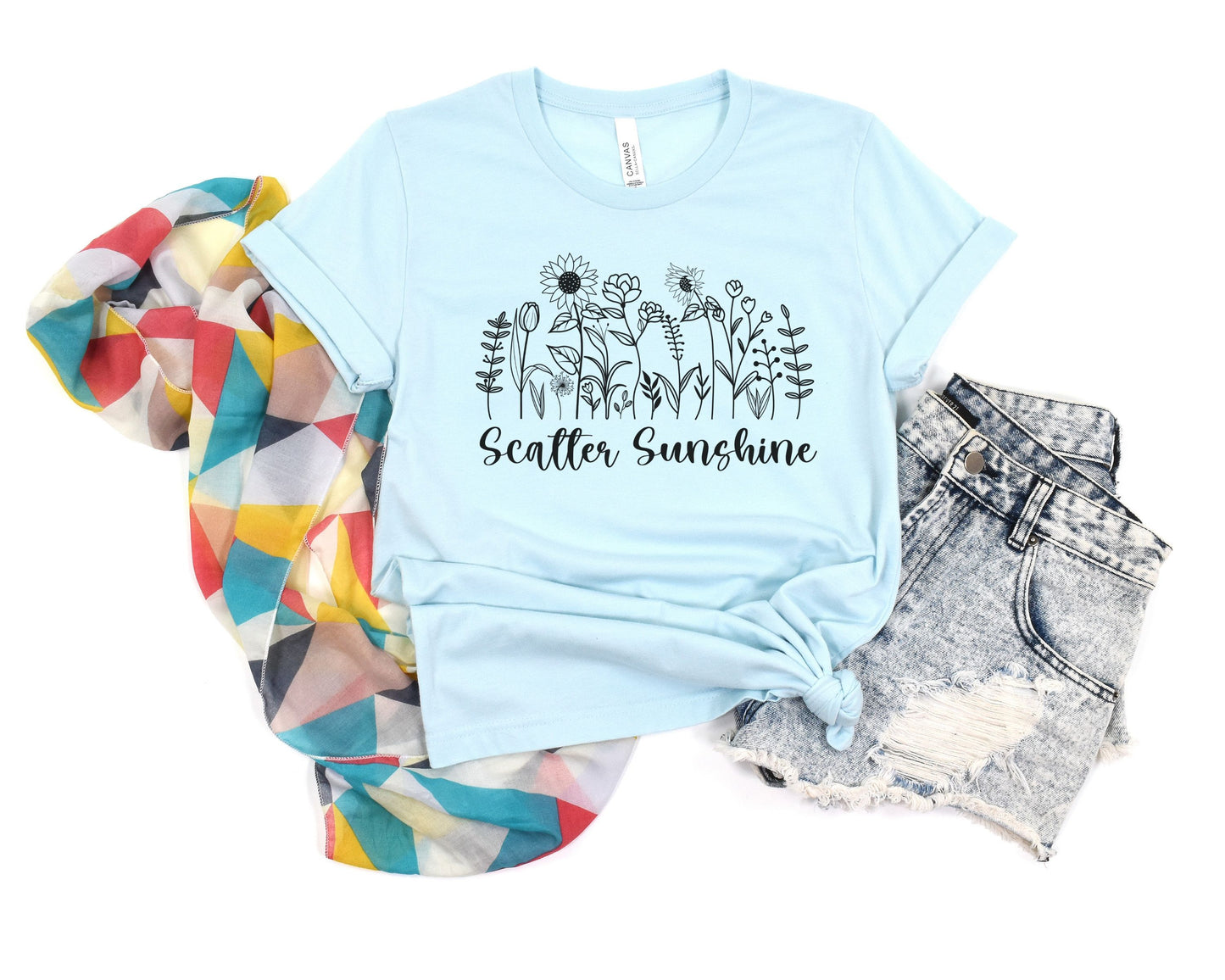 Scatter Sunshine Inspirational T-Shirt