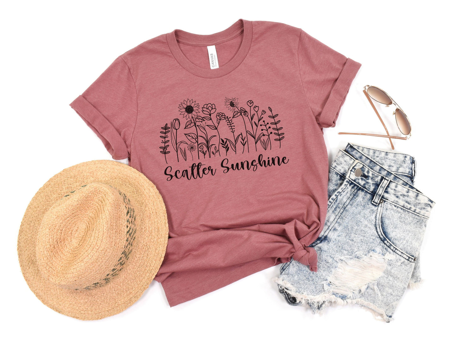 Scatter Sunshine Inspirational T-Shirt