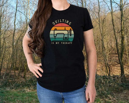 Quilting is my Therapy T-shirt