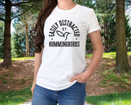 Easily Distracted By Hummingbirds T-Shirt