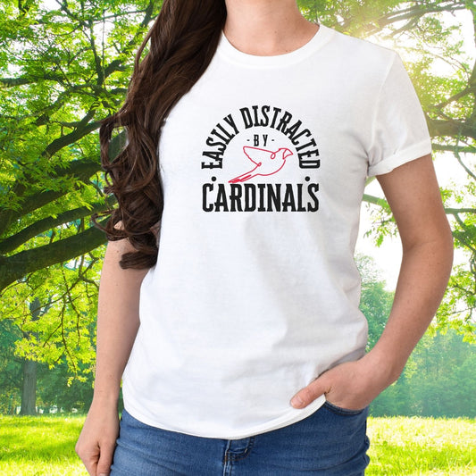 Easily Distracted By Cardinals Tee