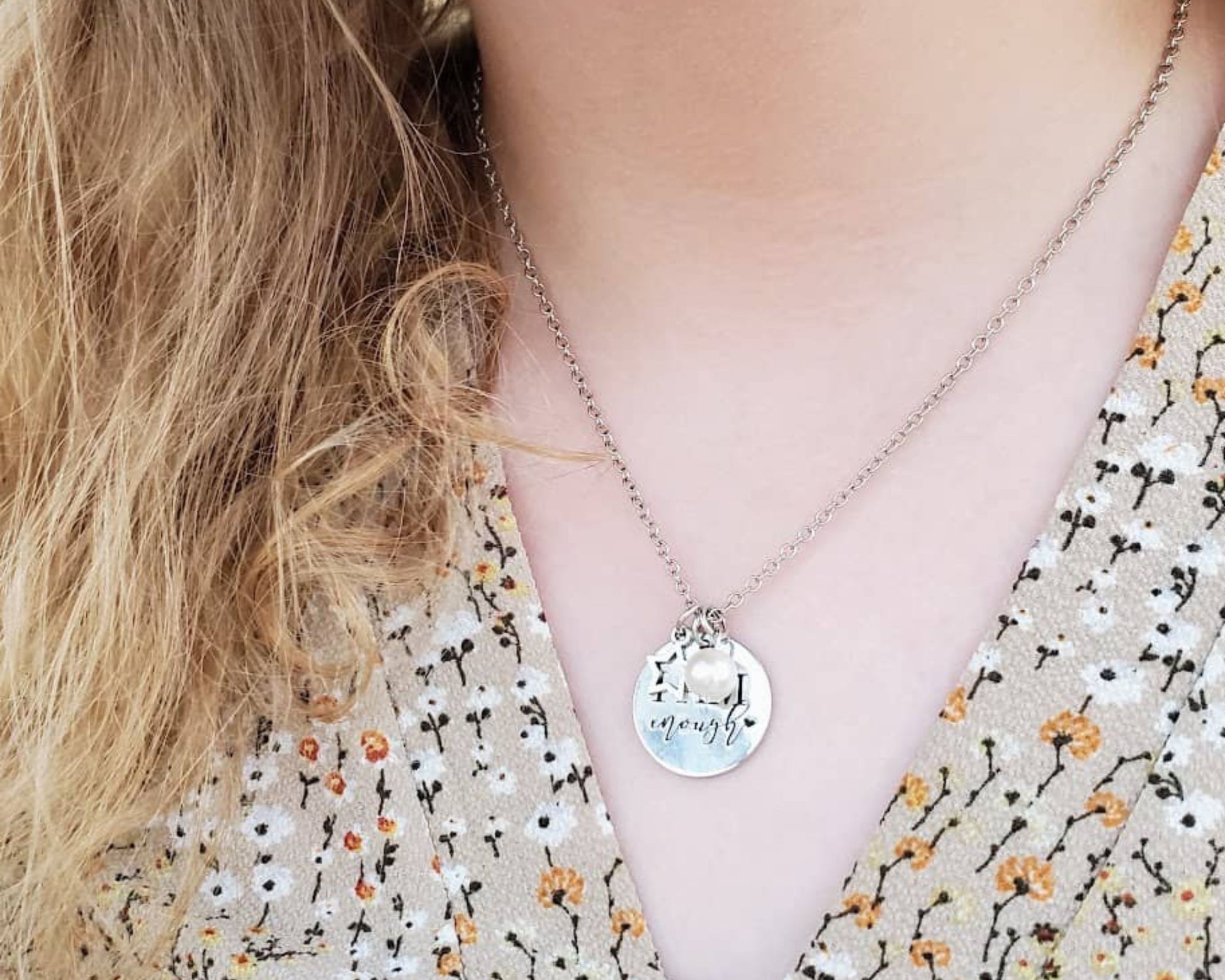 I Am Enough Necklace | ClyneOfTheSouth